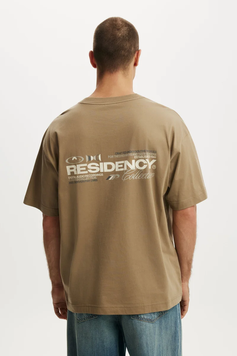 Cotton On  Box Fit Text T-Shirt  | Best Price UAE