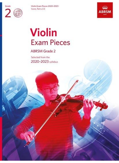 Violin Exam Pieces 20202023 Abrsm Grade 2 Score Part And Cd Selected From The 20202023 Syllabus