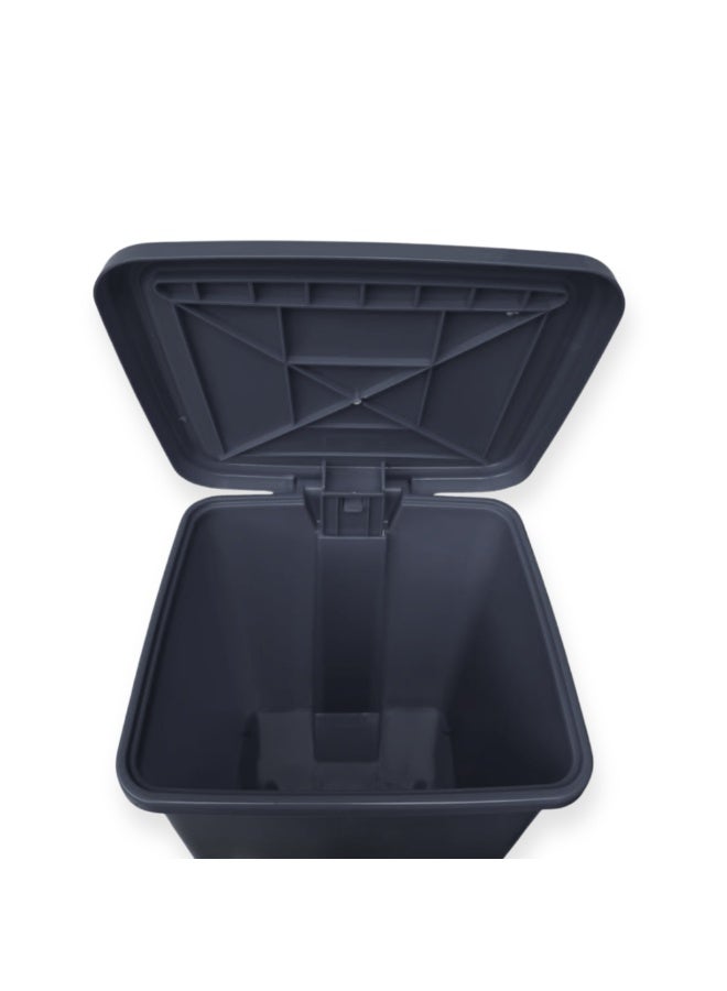 SNH Dustbin | Waste Bin | Trash Bin | Garbage Can | PUSH IT Waste Disposal Bin with Push Lid & Foot Pedal | Step On Waste Bin for Kitchen, Bathroom, Office & Outdoor Use | Durable Plastic Trash Can with Secure Cover | Weather Proof Waste Container - Image 3