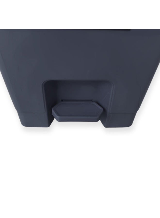 SNH Dustbin | Waste Bin | Trash Bin | Garbage Can | PUSH IT Waste Disposal Bin with Push Lid & Foot Pedal | Step On Waste Bin for Kitchen, Bathroom, Office & Outdoor Use | Durable Plastic Trash Can with Secure Cover | Weather Proof Waste Container - Image 5