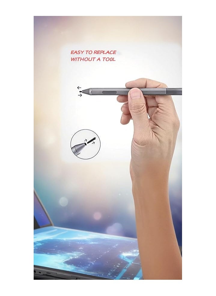 erorex Surface Pen Tips 5-Pack HB/2H for Surface Pro 4/5/6/7/Book ProX, Precision Drawing & Writing, Replaceable Nibs Kit  - Image 4