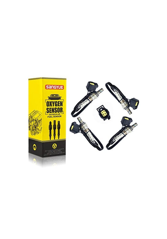 Sangyue 4PCS Oxygen Sensor 1 2 for 20052020 Jeep Grand Cherokee 36L37L57L61L64L Upstream Downstream - Image 1