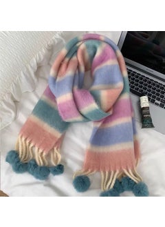 blue and pink