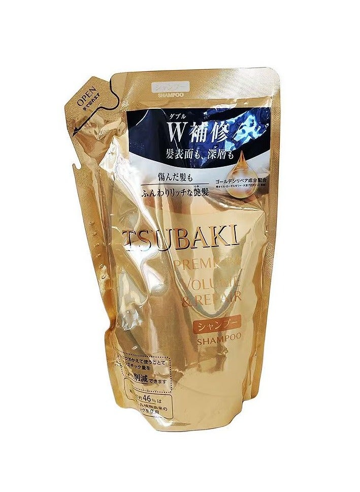 تسوكابي TSUBAKI إصلاح بريميوم شامبو إعادة التعبئة إعادة التعبئة ، 660 مل ، حزمة من 2 - Image 3