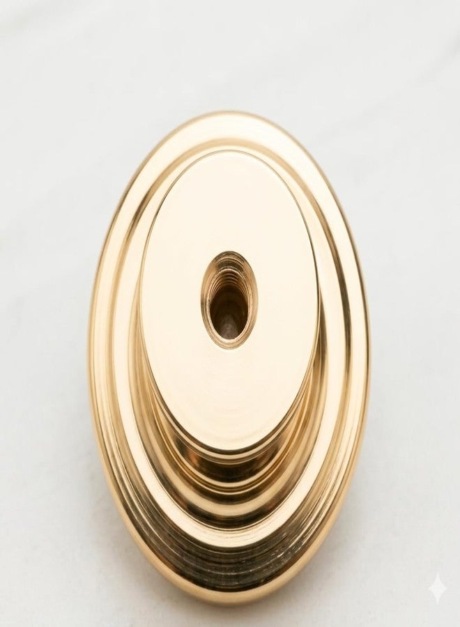 ES EVGOR STUDIO Evgor Studios Ceramic and Gold Cabinet Knob for Chest of Drawer,sidetable,Kitchen Cabinet etc Pack of 2 - Image 4