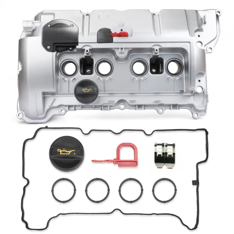 MILIPARTS Aluminum Engine Valve Cover Compatible with 20072016 Mini Cooper 16 NonTurbo Part 11127646554 11127553799 11127567162 11127567791