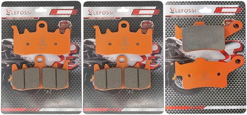 S SYUU Lefossi Carbon Fiber Brake Pads for Spyder F3 Series - Image 1