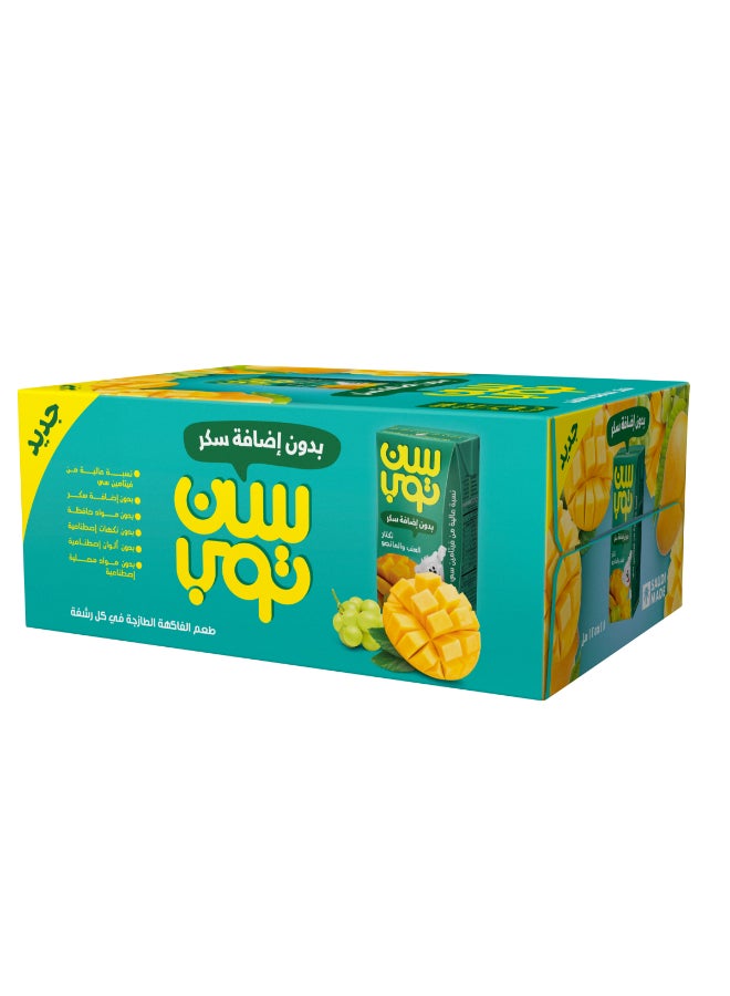 Suntop Mango And Grape Drink 18x125ml - Image 1
