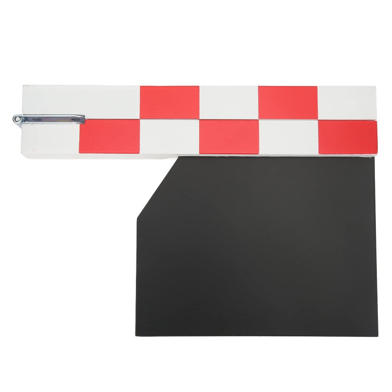 Red Movie Clapper Board with Magnet for Video Production and Photography - Image 2