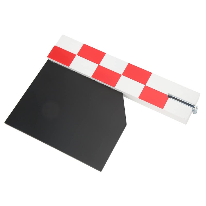Red Movie Clapper Board with Magnet for Video Production and Photography - Image 4