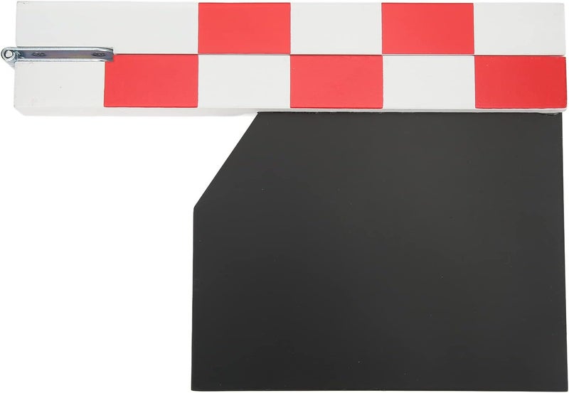 Red Movie Clapper Board with Magnet for Video Production and Photography - Image 1