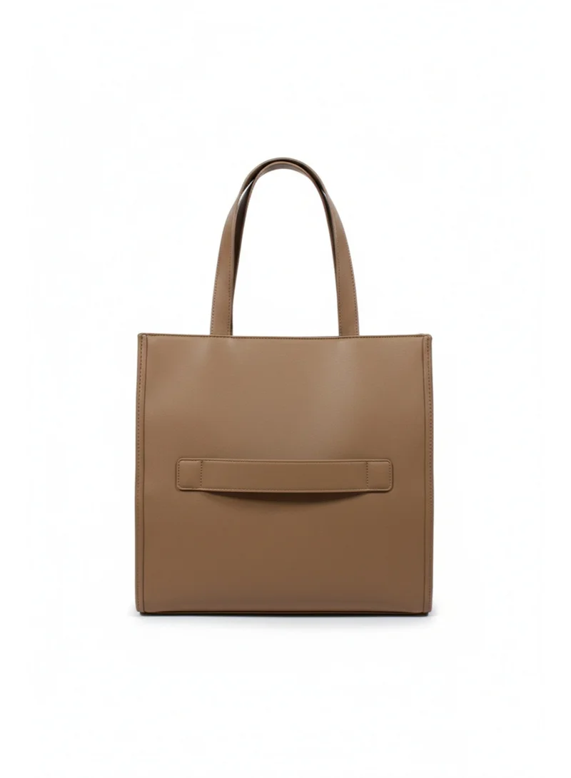 دكني حقائب يد وحقائب كتف نسائية من أبتاون، حقائب كتف نسائية، حقائب يد بمقبض علوي، لون جوزي