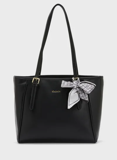 Khizana Metal Trim Detail Everyday Tote Bag