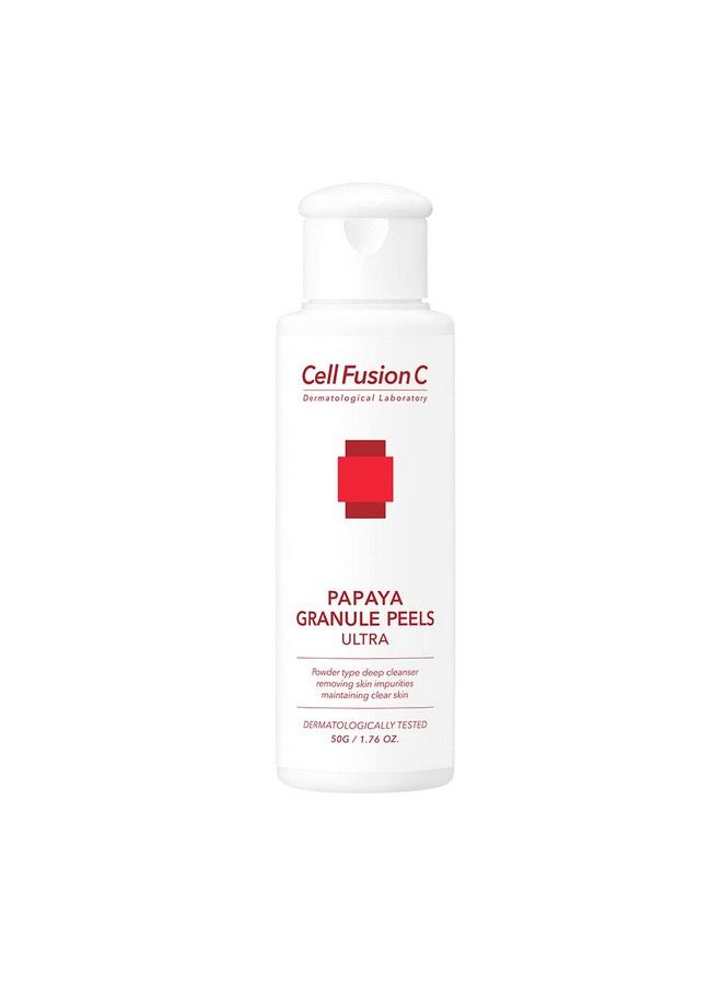 Cell Fusion C قشور البابايا الحبيبية: مسحوق إنزيم مقشر للوجه اليومي ومنظف للمسام لجميع أنواع البشرة - Image 1