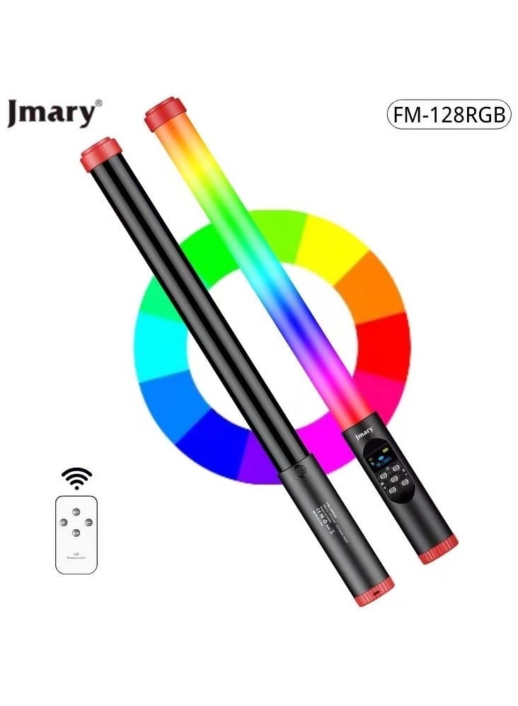 Jmary FM-128RGB Waterproof Handheld RGB LED Video Light Wand Stick - Image 3