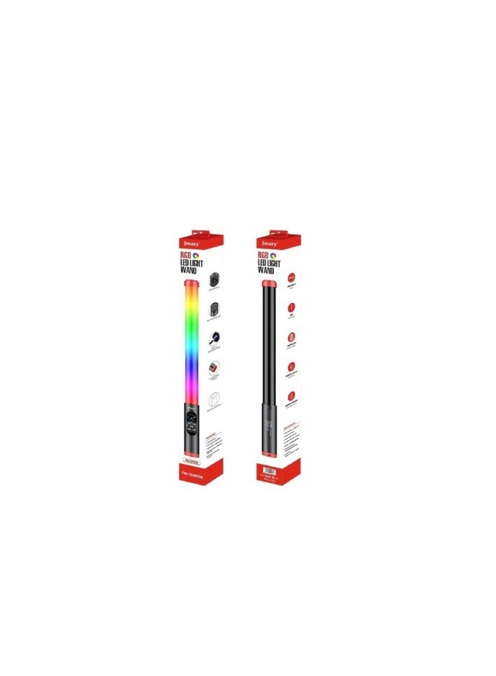 Jmary FM-128RGB Waterproof Handheld RGB LED Video Light Wand Stick - Image 4