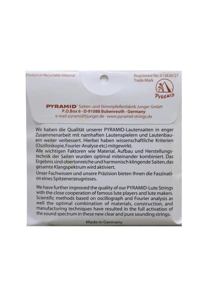 Pyramid Premium Aoud Lute Strings - Fa Fa Tuning - Image 2