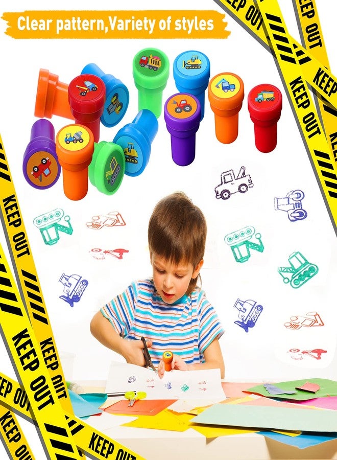 Capoda 244 Pcs Construction Birthday Party Favors Set for 24 Guests Include Mini Truck Toys Goodie Bags & Construction Theme Supplies for Birthday Party Favors - Image 5