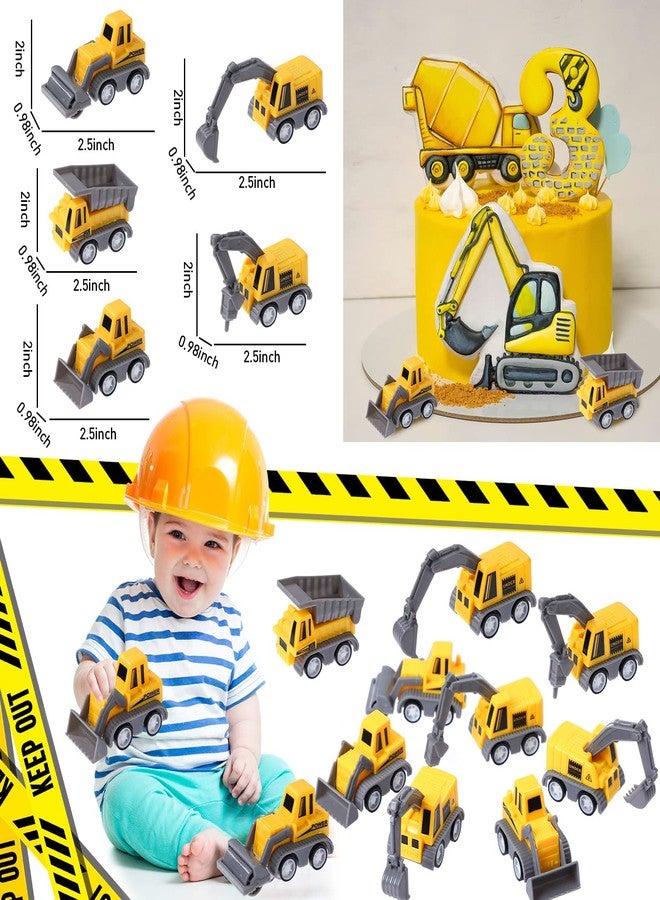 Capoda 244 Pcs Construction Birthday Party Favors Set for 24 Guests Include Mini Truck Toys Goodie Bags & Construction Theme Supplies for Birthday Party Favors - Image 3