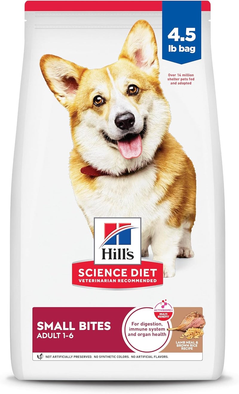 Hills Science Diet Adult 16 Adult 16 Premium Nutrition Small Kibble Dry Dog Food Lamb  Brown Rice 45 lb Bag - Image 1