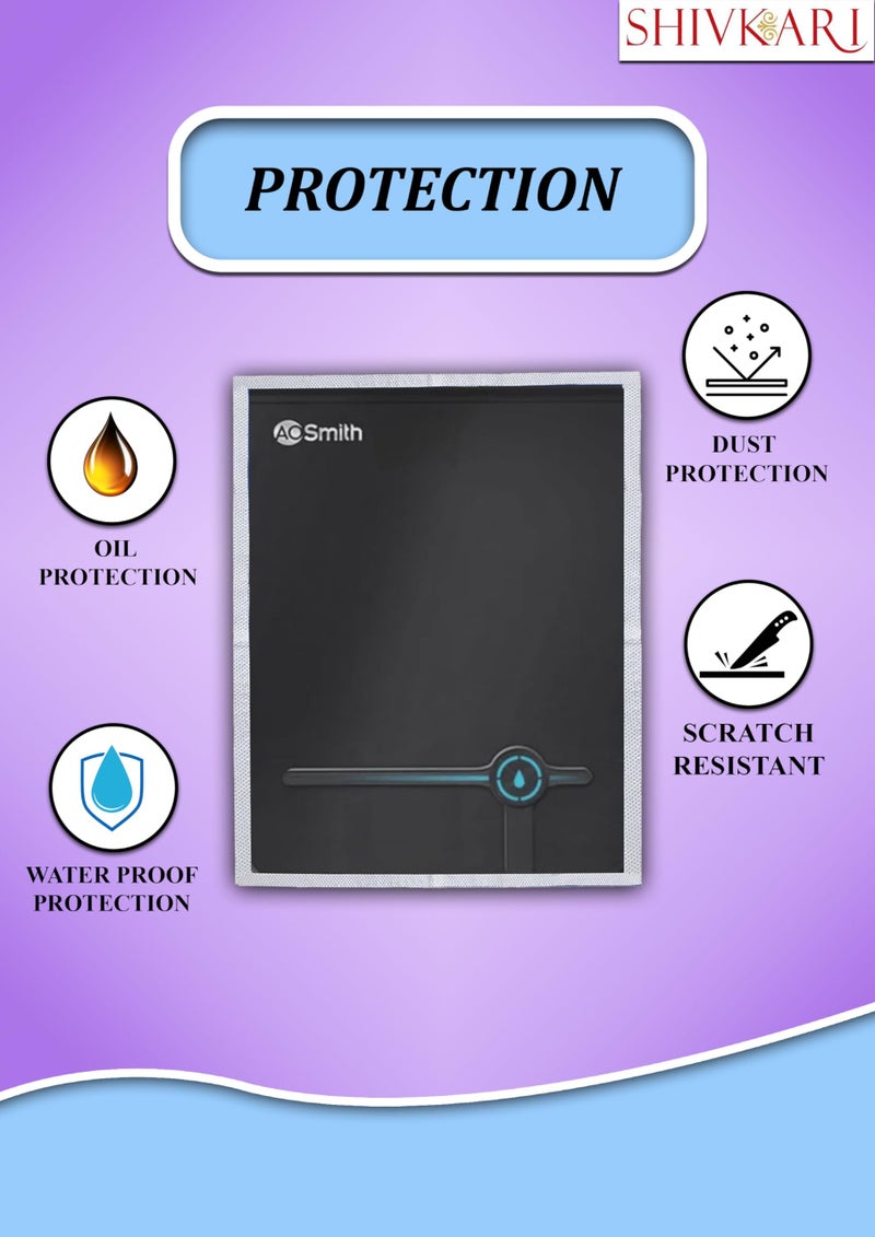 Shivkari Body Protective Cover for AO Smith Intelli UV Mineral RO+MF Alkaline Water Purifier Model Waterproof & Dustproof Water Purifier Body Cover - Image 5