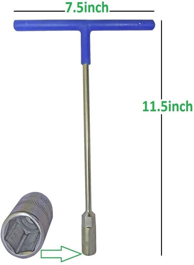 Inditrust NEW Heavy duty 14mm T Spanner Single side wrench (Pack of 1pc) Single Sided Socket Wrench - Image 3