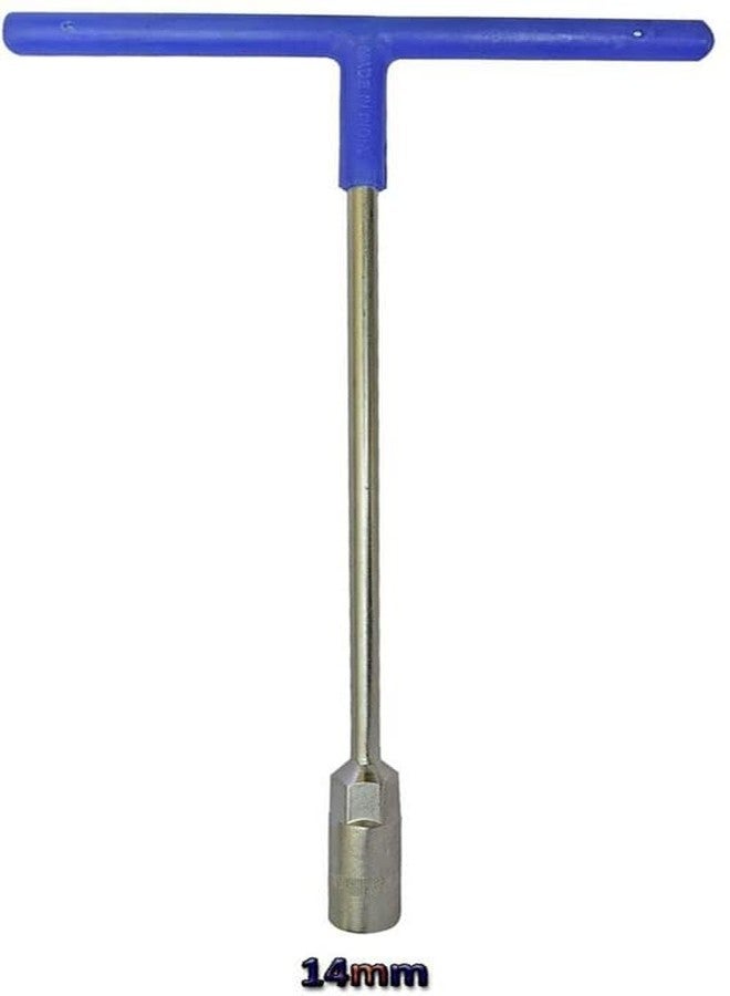 Inditrust NEW Heavy duty 14mm T Spanner Single side wrench (Pack of 1pc) Single Sided Socket Wrench - Image 2