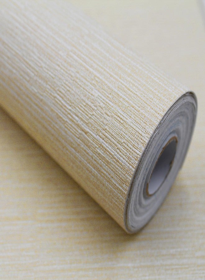 auxua Premium Wall Paper Peel and Stick Modern 17.7" X 196"- Extra Thick, Durable & Luxurious - Textured Grasscloth Peel and Stick Wallpaper for Bathroom, Bedroom, Furniture - Image 1
