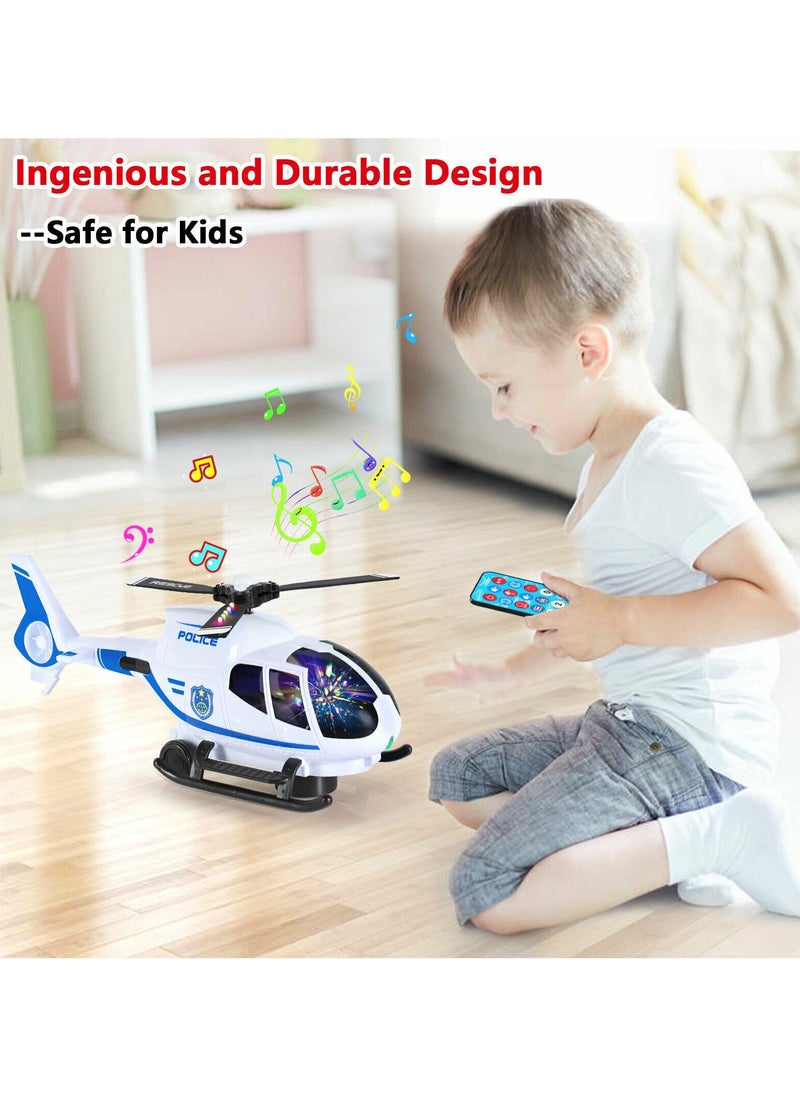 Toy Box Remote Control Special Helicopter With 3D Bright Light And Music For Kids  - Image 3