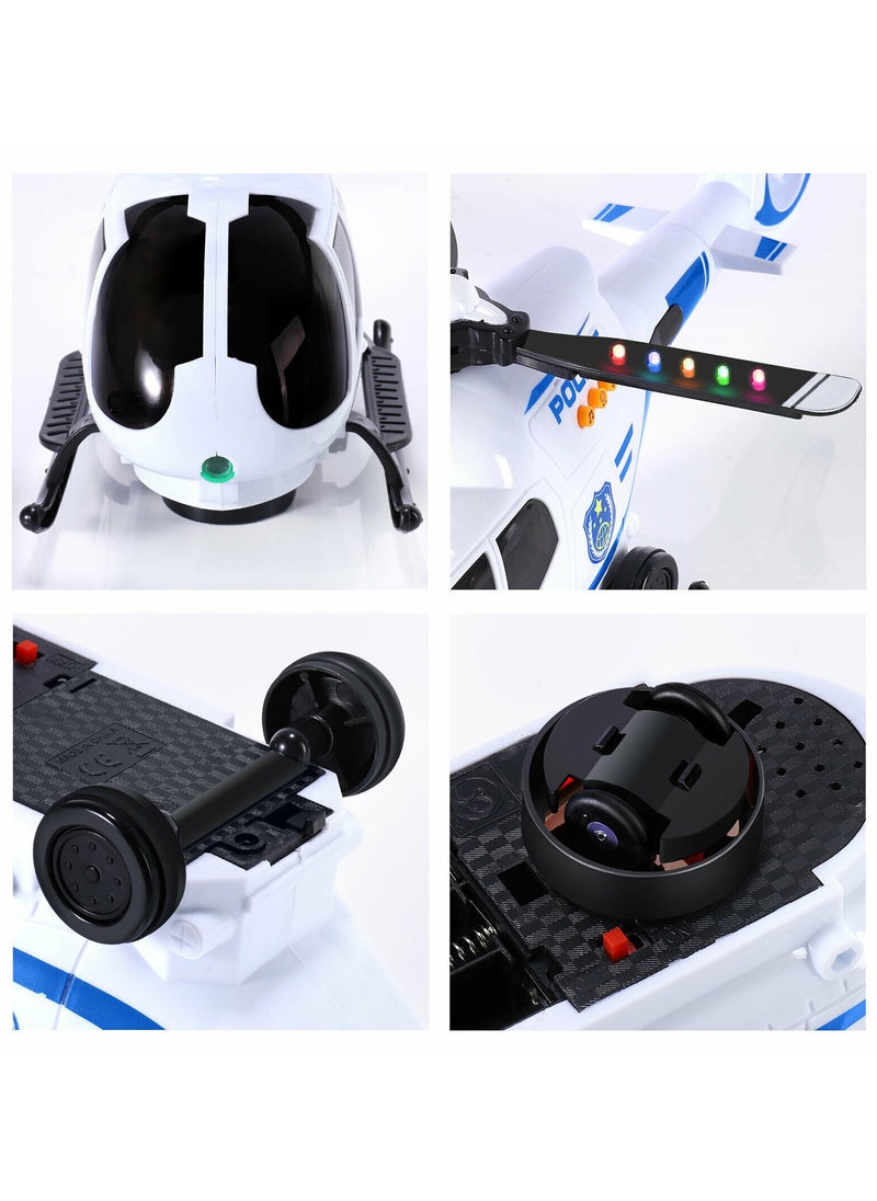 Toy Box Remote Control Special Helicopter With 3D Bright Light And Music For Kids  - Image 4