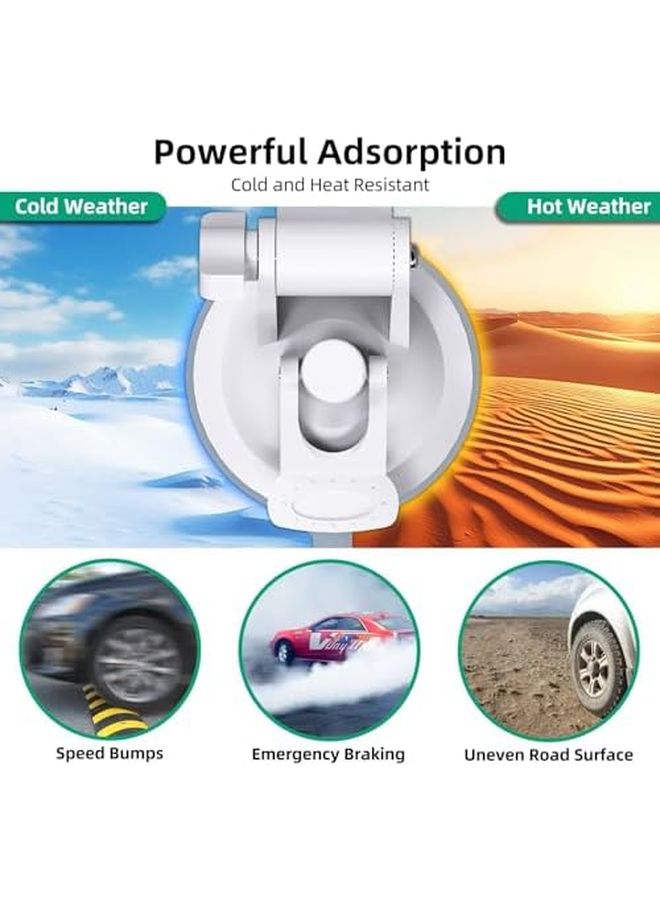 حامل كيوين ستارلينك ميني للسيارة بكوب شفط قوي للنافذة، فتحة السقف، المنزل المتنقل، القارب - Image 5