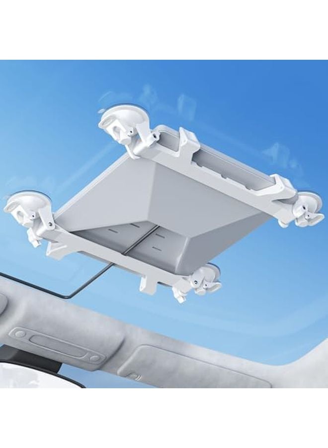 حامل كيوين ستارلينك ميني للسيارة بكوب شفط قوي للنافذة، فتحة السقف، المنزل المتنقل، القارب - Image 1