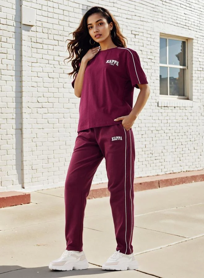 Kappa Kappa Logo Embroidered Crew Neck T-shirt