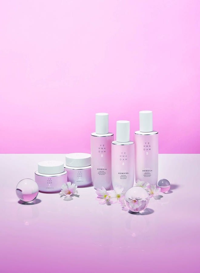 THEFACESHOP إيمولسيون يهوادام زهرة البرقوق من ذا فيس شوب | كريم عين مغذي وغني لنعومة وترطيب الوجه | ترطيب تحت العين | يحسن مرونة بشرة الوجه، 4.6 أونصة سائلة - Image 2