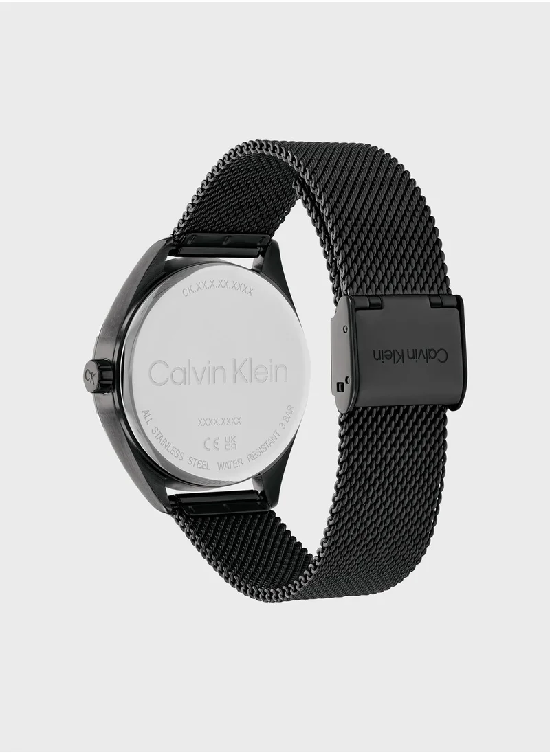 CALVIN KLEIN Entice Pu Strap Analog Watch