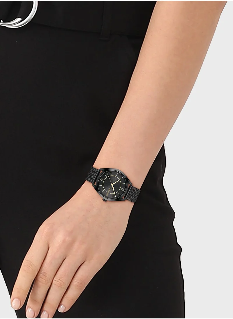 CALVIN KLEIN Entice Pu Strap Analog Watch