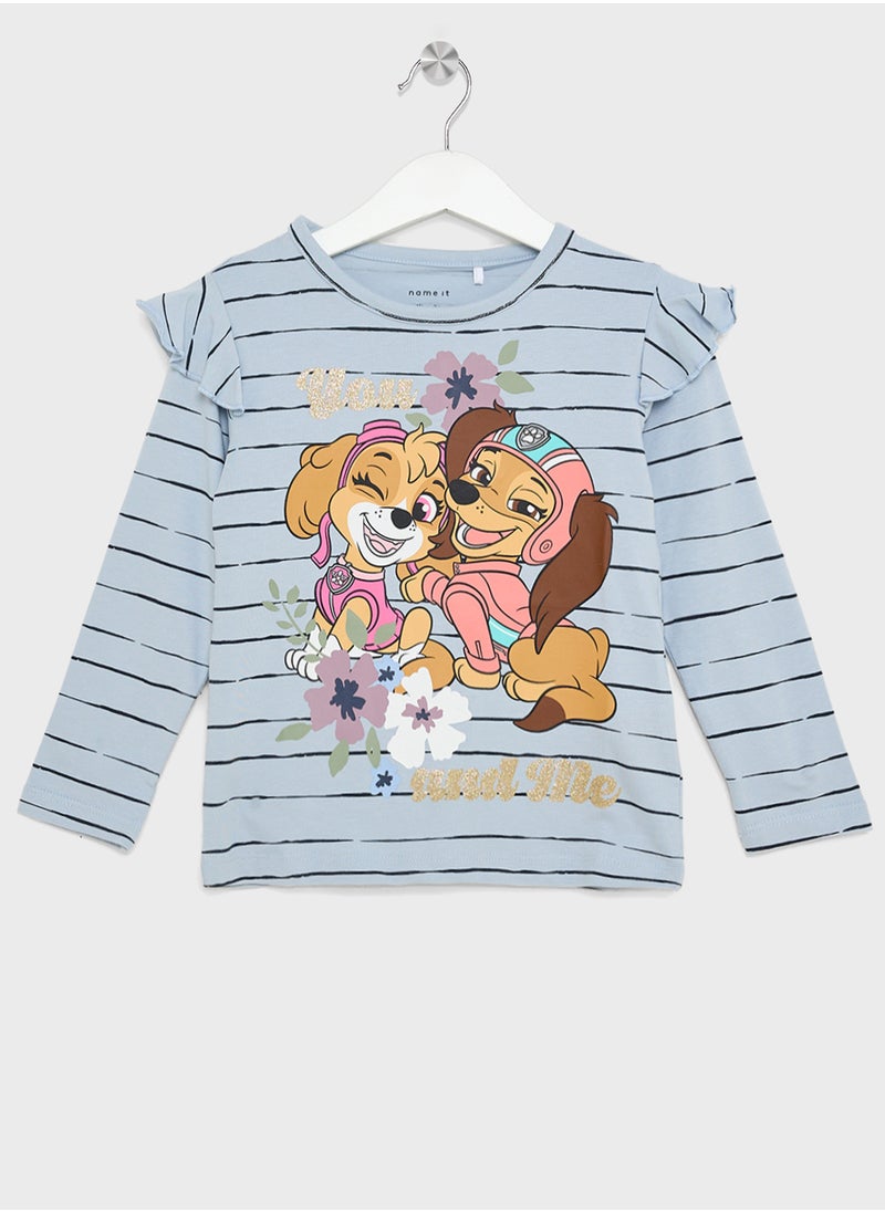 NAME IT - Kids Paw Patrol Crew Neck Full Sleeves T-Shirt - Image 1