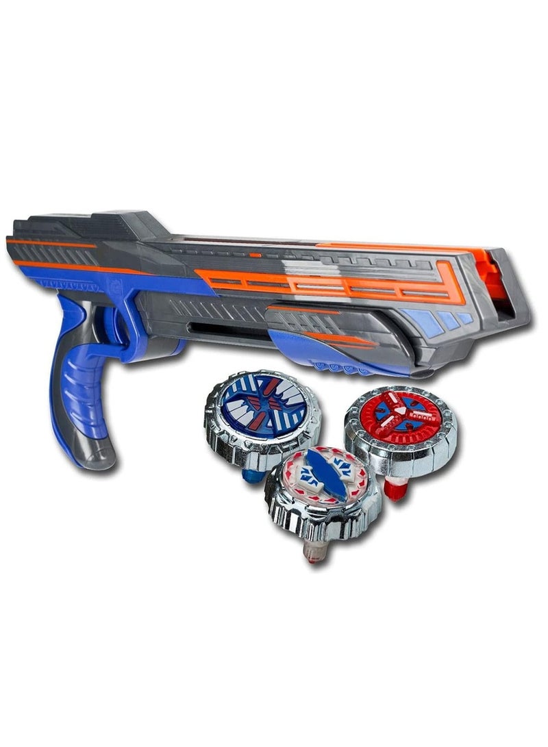 Silverlit Spinner M.A.D. Trio Shot Avalanche Blaster, Multicolour - Image 1