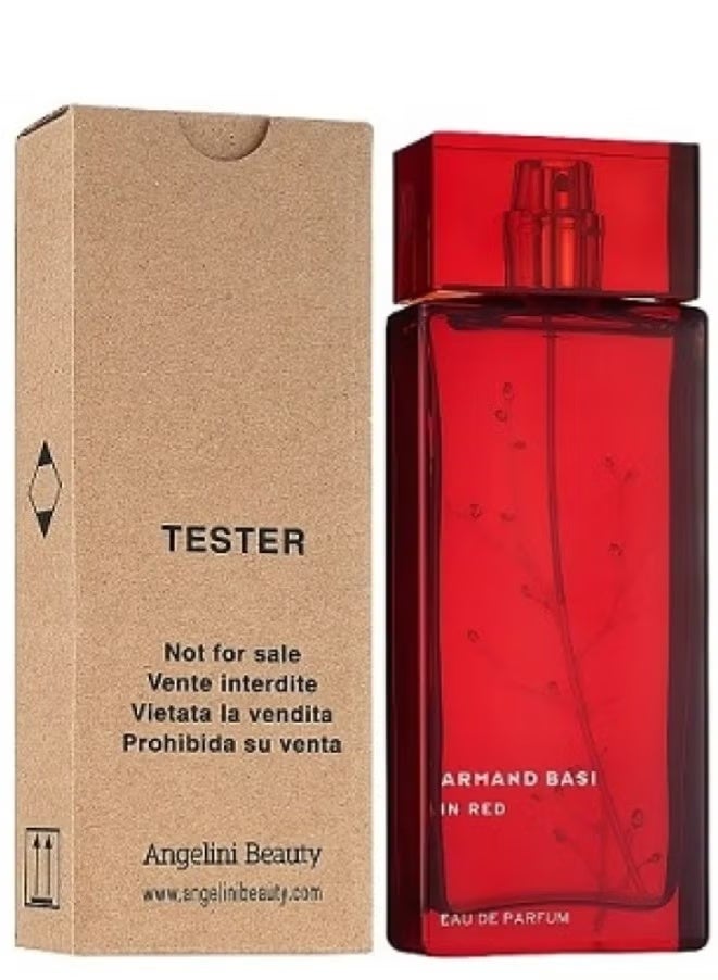 أرماند باسي Armand Basi IN Red EDP 100ML TESTER - Image 2