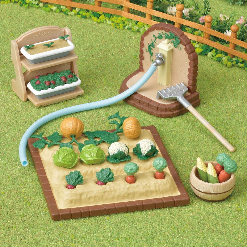 Epoch Sylvanian Families Sylvanian Family Vegetable Gardening Set KA-616 (Japan Import) - Image 4