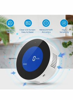 Y&D Natural Gas Detector for Home, Propane Methane Kitchen Camper RVs Garage with Accuracy Digital Display, Alarm Sound, Power Cord - Upgraded LNG LPG Leak  - Image 4