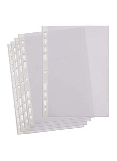 PARTNER 200-Piece A4 Punched Pocket Clear  - Image 4