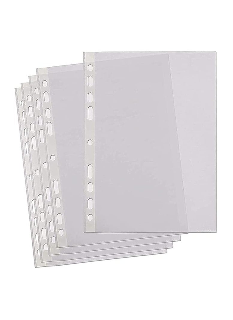 PARTNER 200-Piece A4 Punched Pocket Clear  - Image 4