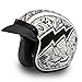 Daytona Helmets 34 Shell Open Face Motorcycle Helmet DOT Approved Lightweight Comfortable Vintage Design for Scooter Cruiser Street Bikes Adjustable Fit Enhanced Ventilation Clear Visor - Image 2
