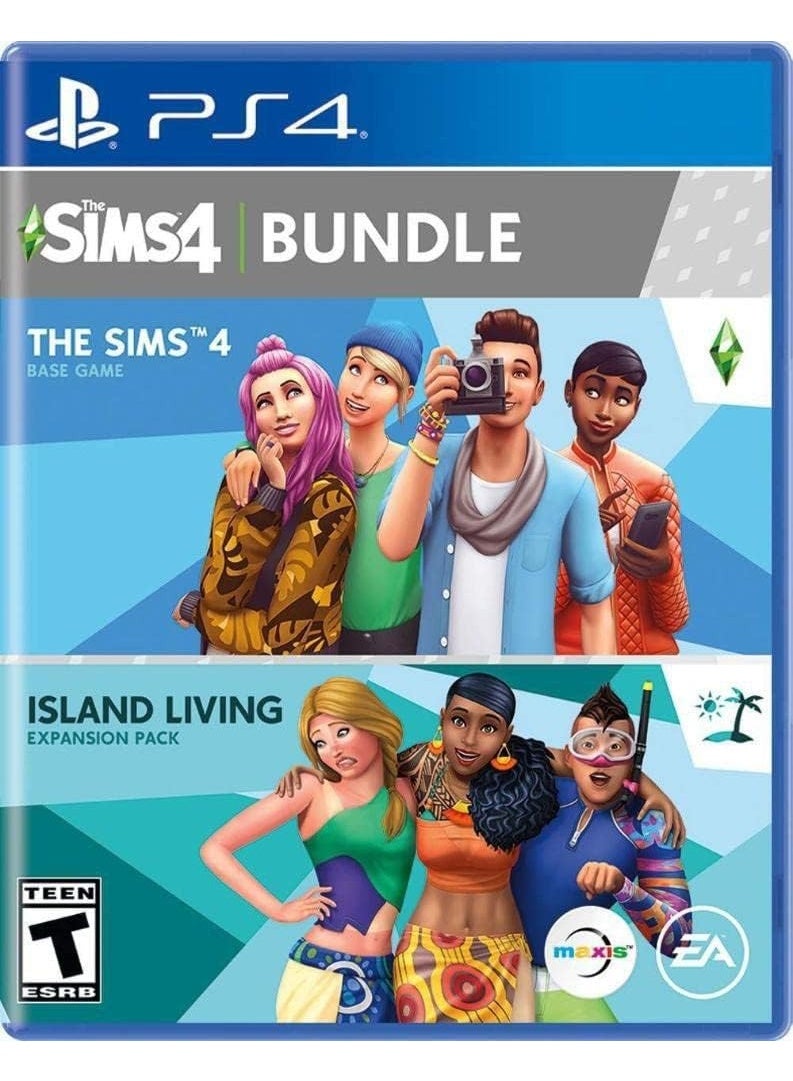The Sims 4 Plus Eco Lifestyle Bundle for the PlayStation 4 Video Game