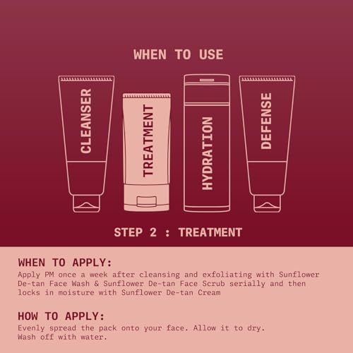 Ningen Sunflower De-Tan Face Pack I Goodness of Cucumber, Saffron, Olives I Dermatologically Tested I Effectively Removes Tan - 100g - Image 3