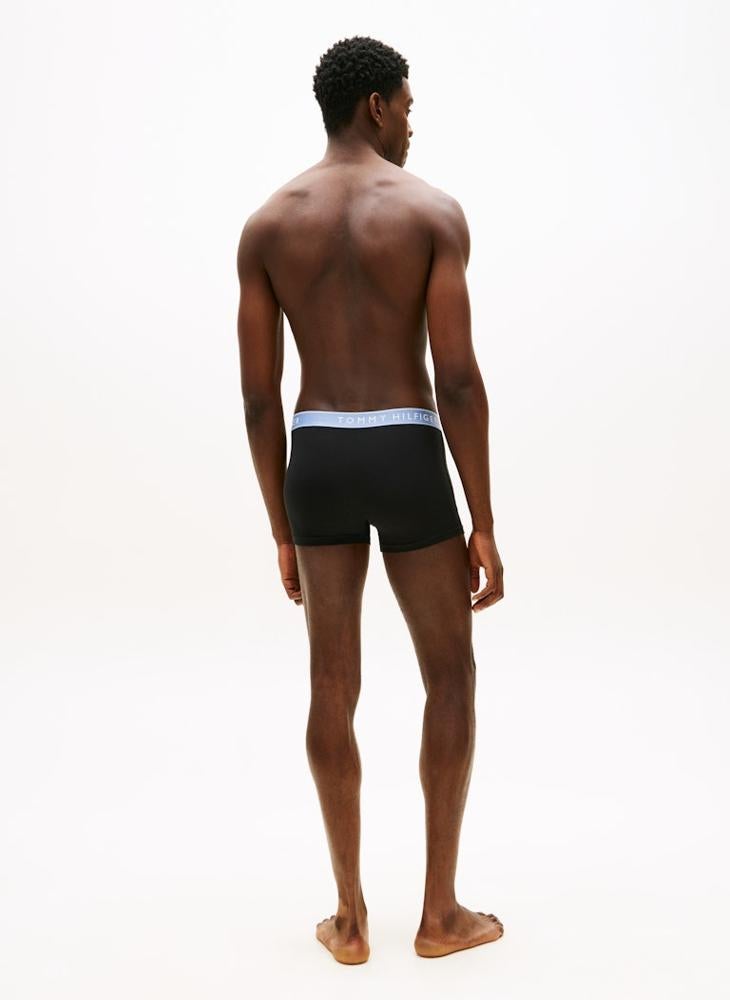 TOMMY HILFIGER 3-Pack Essential Logo Waistband Trunks - Image 3