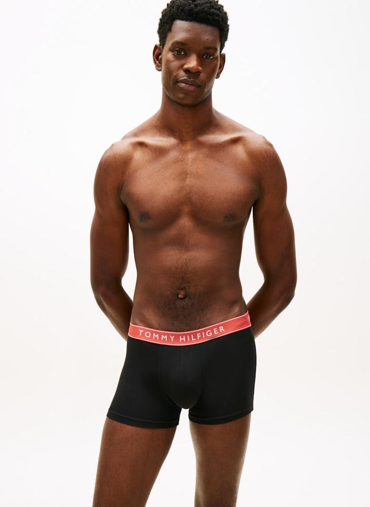 TOMMY HILFIGER 3-Pack Essential Logo Waistband Trunks - Image 4