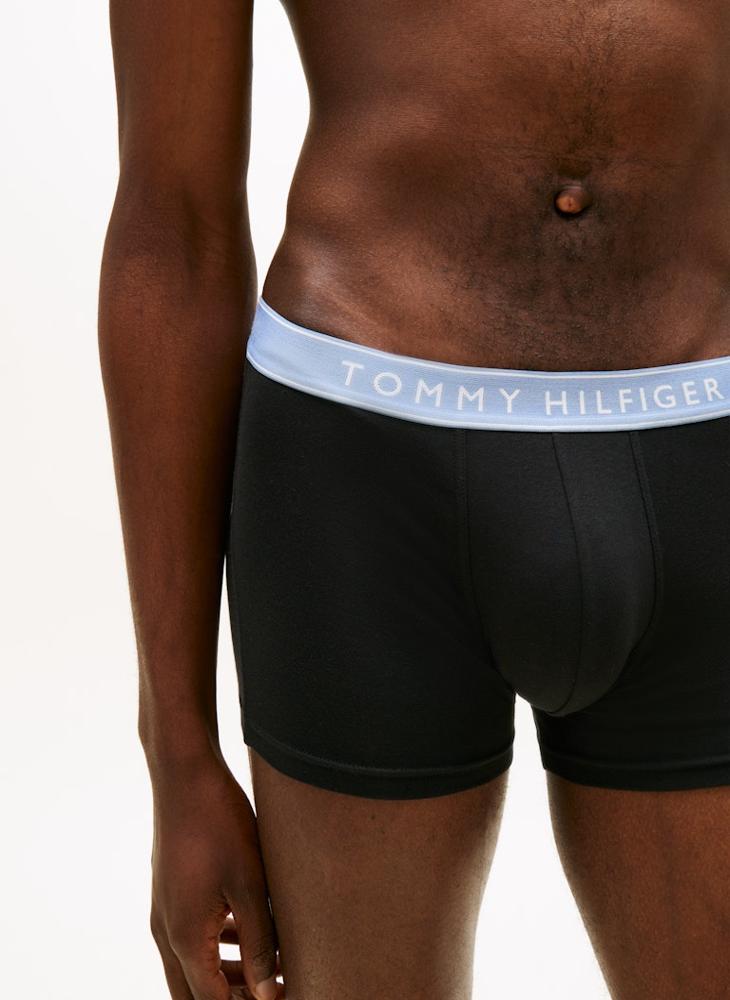 TOMMY HILFIGER 3-Pack Essential Logo Waistband Trunks - Image 5