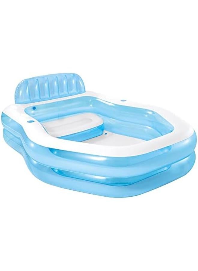 INTEX Swim Center Sun Shade Family Swimming Pool 229 Cm X 191 Cm X 135 Cm Size - Image 3